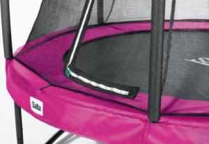 Trampolina ogrodowa Salta ogrodowa Comfort Edition z siatką wewnętrzną 5 FT 153 cm różowa 4