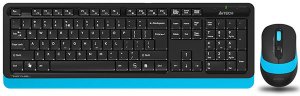 Klawiatura + mysz A4Tech A4tech FG1010 FSTYLER set bezdr. klávesnice + myši, modrá barva 1