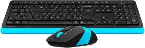 Klawiatura + mysz A4Tech A4tech FG1010 FSTYLER set bezdr. klávesnice + myši, modrá barva 2
