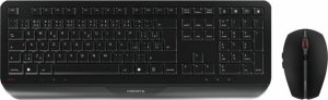 Klawiatura + mysz Cherry CHERRY set klávesnice + myš GENTIX DESKTOP/ bezdrátový/ USB/ černá/ CZ+SK layout 1