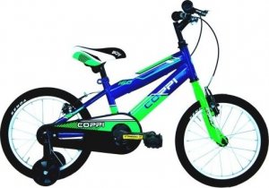 Coppi BICYCLE 16" JUNIOR MAN ARGO/BLUE/GREEN 8001446122631 COPPI 1