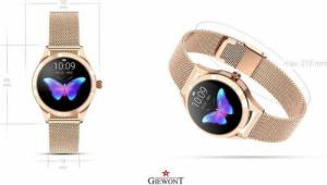 Smartwatch Giewont GW300-3 Różowe złoto 11