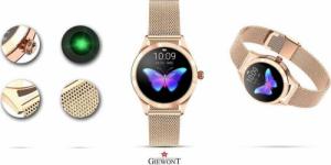 Smartwatch Giewont GW300-3 Różowe złoto 14