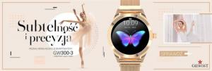 Smartwatch Giewont GW300-3 Różowe złoto 15