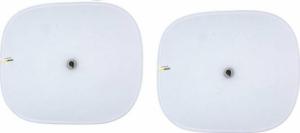 Dunlop Dunlop - Roleta / osłona przeciwsłoneczna do samochodu 2szt (Biały) 3