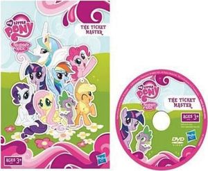 Figurka Hasbro PROM My little Pony Kucyk Podst. + DVD30491 - 5010994582487 1