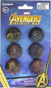Marvel Marvel - Zestaw przypinek Infinity War (6 szt.) 3