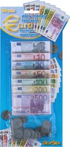 Eddy Toys Banknoty i Monety EUR Do Zabawy Gier 1