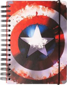 Marvel Marvel - Notatnik / Notes A5 Kapitan Ameryka 1