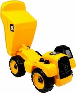 LeanToys Zestaw autek Dźwig Wywrotka Koparka do Rozkręcania 3