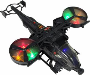 LeanToys Helikopter Wojskowy Ogromne Skrzydła Światła Dźwięk Obraca Się 2