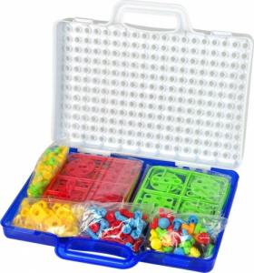 LeanToys Kreatywna Mozaika Układanka 4w1 Wkrętarka 237 Elementów 2