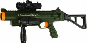 LeanToys Karabin Granatnik Rakiety z Dźwięk Latarka Zielony 5