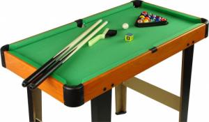 LeanToys Stół do Bilarda Gra Towarzyska Kije Bile 58 cm 6
