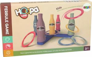 LeanToys Gra Zręcznościowa Rzut Obręczą Butelki z Punktami 2