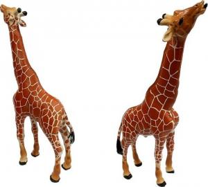 Figurka LeanToys Rodzina Żyraf + Tło Afryka (5383) 3