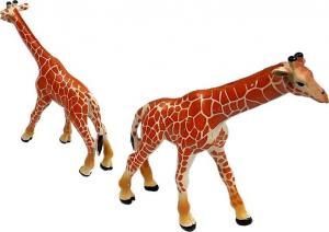 Figurka LeanToys Rodzina Żyraf + Tło Afryka (5383) 4