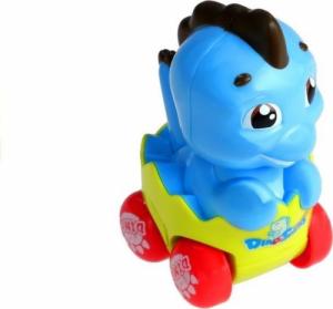 LeanToys Dinozaur Kolorowy w Jajku Nakręcany 4