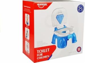 LeanToys Nocnik Niebieski z Diamentem Dla Malucha 4