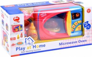 LeanToys Kuchenka Mikrofalowa Akcesoria Pizza Kurczak Na Baterie 7