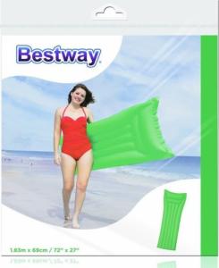 Bestway Bestway - Materac nadmuchiwany plażowy 183x69cm (Zielony) 2