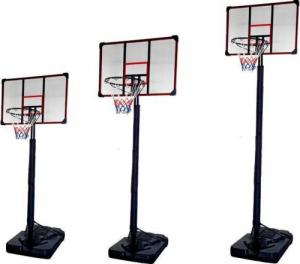 Lean Sport Kosz do Koszykówki Mobilny Regulowany Stojak 200-305 cm 2