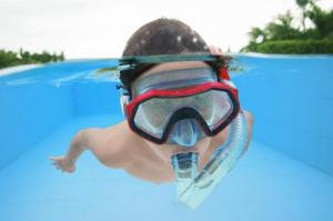 Bestway Dziecięcy Zestaw Do Nurkowania Czerwony Maska, Płetwy, Rurka 25046 11