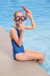 Bestway Dziecięcy Zestaw Do Nurkowania Czerwony Maska, Płetwy, Rurka 25046 9