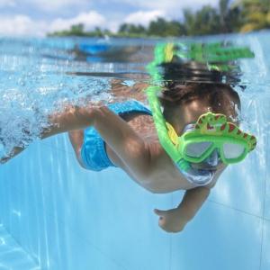 Bestway Maska Do Nurkowania Z Rurką Zwierzątka Zielona 3