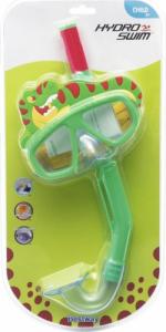 Bestway Maska Do Nurkowania Z Rurką Zwierzątka Zielona 7
