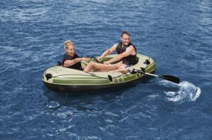 Bestway Dmuchany ponton dwuosobowy 243 x 102 cm (65051) 14