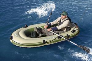 Bestway Dmuchany ponton dwuosobowy 243 x 102 cm (65051) 16