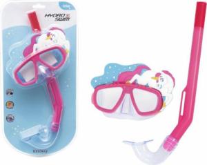 Bestway Maska Do Nurkowania Z Rurką Zwierzątka Różowa 24059 3