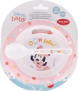 Minnie Mouse Minnie Mouse - Zestaw do mikrofali (miska z łyżeczką) (Indigo dreams) 1