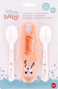 Minnie Mouse Minnie Mouse - Łyżeczka do karmienia 2 szt + etui (Indigo dreams) 3