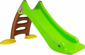 Dorex Zjeżdżalnia Ogrodowa z Drabinką dla Dzieci 424 zielono-brązowa 3