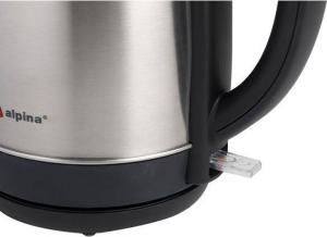 Czajnik Alpina 2200 W Srebrny 3