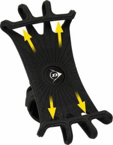 Dunlop Dunlop - uchwyt rowerowy do telefonu 10-15 cm obrotowy (czarny) 8