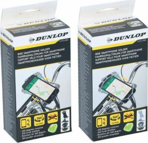 Dunlop Dunlop - uchwyt rowerowy do telefonu 10-15 cm obrotowy (czarny) 10