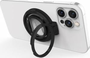 STM STM MagLoop - Uchwyt MagSafe na palec z funkcją podstawki + otwieracz (czarny) 2
