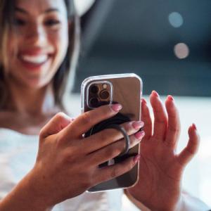 STM STM MagLoop - Uchwyt MagSafe na palec z funkcją podstawki + otwieracz (czarny) 10