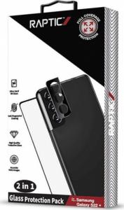 X-doria X-Doria Raptic Glass Protection Pack – Zestaw szkło hartowane na ekran + nakładka na aparat Samsung Galaxy S22+ 1