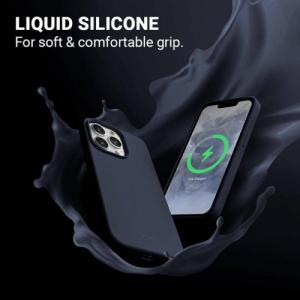 Crong Crong Color Cover Magnetic - Etui iPhone 13 Pro Max MagSafe (granatowy) 5