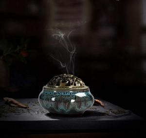 Essences KADZIELNICZKA CERAMICZNA NIEBIESKA 1