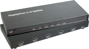 MicroConnect Splitter 4x DisplayPort (DPS14) 1
