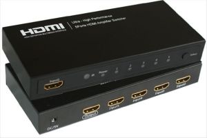 MicroConnect Switch 5x HDMI, Czarny (MC-HMSW501) 1