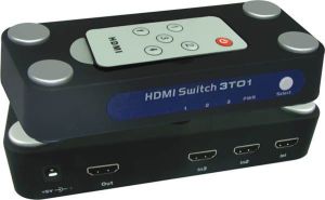 MicroConnect Switch 3x HDMI - HDMI (WE087) 1