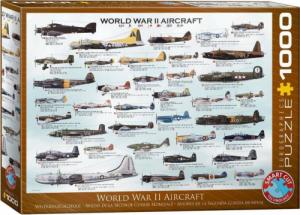 Eurographics Puzzle 1000 Samoloty wojskowe II Wojny Światowej 1
