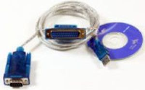 Kabel MicroConnect USB A/DB9 + DB25, 1.8m (USBADB25) 1