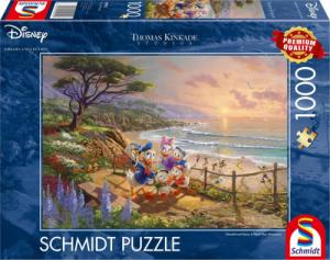 Schmidt Spiele Puzzle PQ 1000 Thomas Kinkade Kaczor&Daisy G3 1